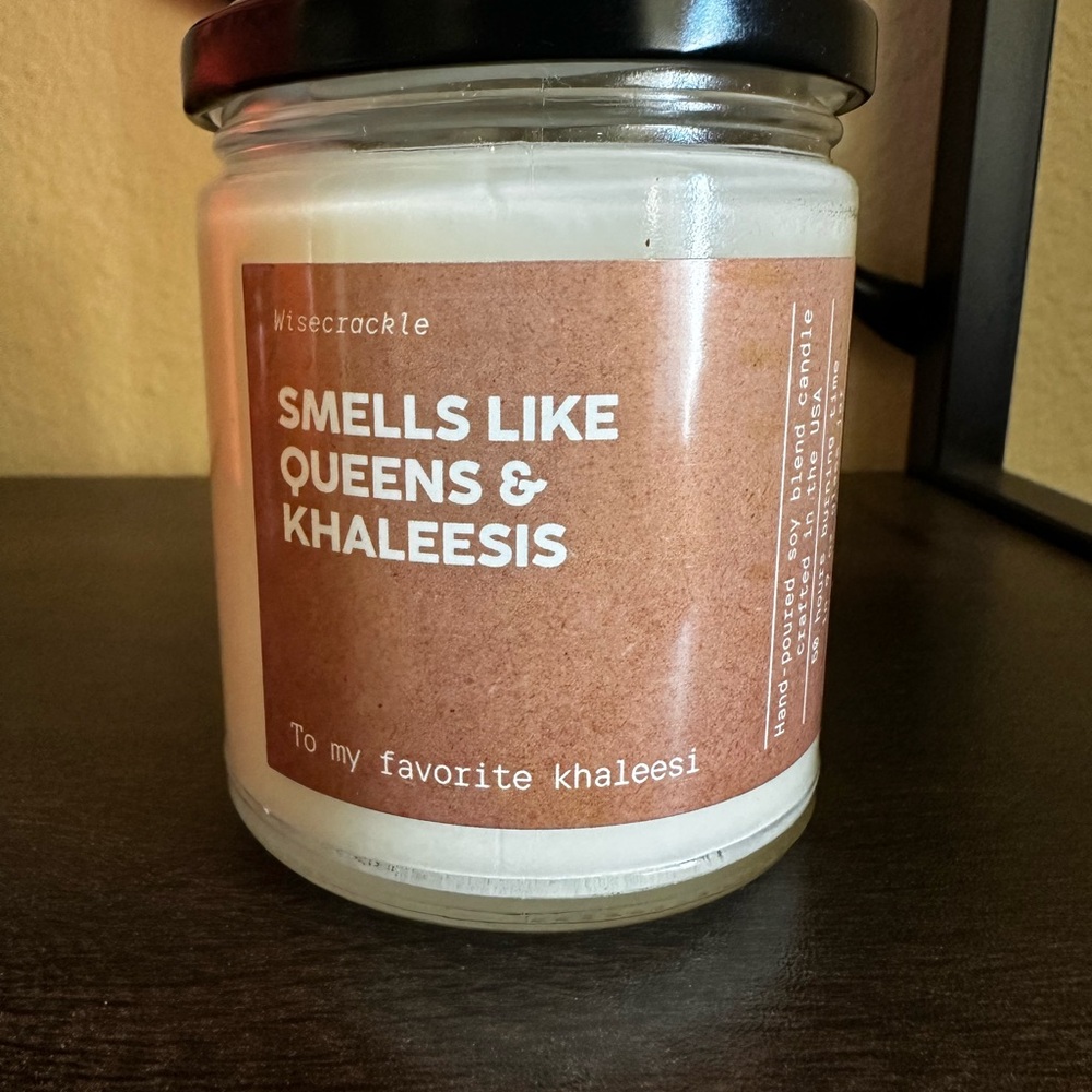 Fantasy Book GOT Scented Candle